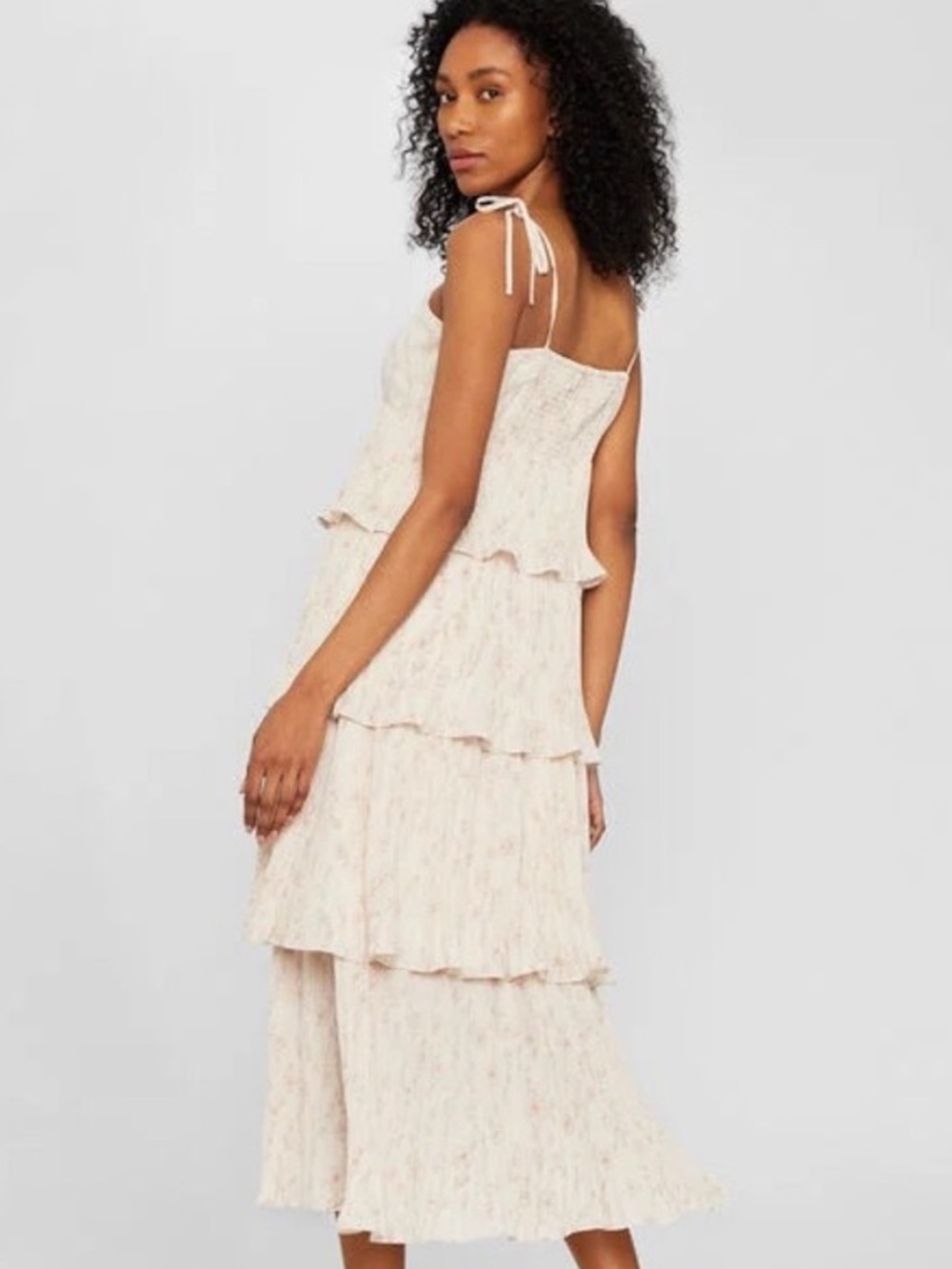 Club Monaco Pleated Tiers Occasion Dress, NWOT - Picture 3 of 9